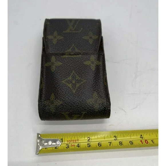 Authentic Louis Vuitton Brown Monogram Cigarette Tobacco Case Versatile case - Picture 15 of 15